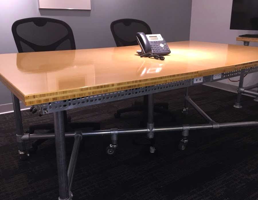 Power & data conference room table Power & data conference room table